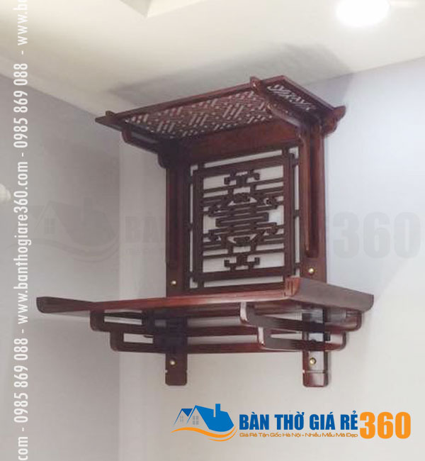Mẫu bàn thờ treo tường giá rẻ tại Huyện Mê Linh Hà Nội